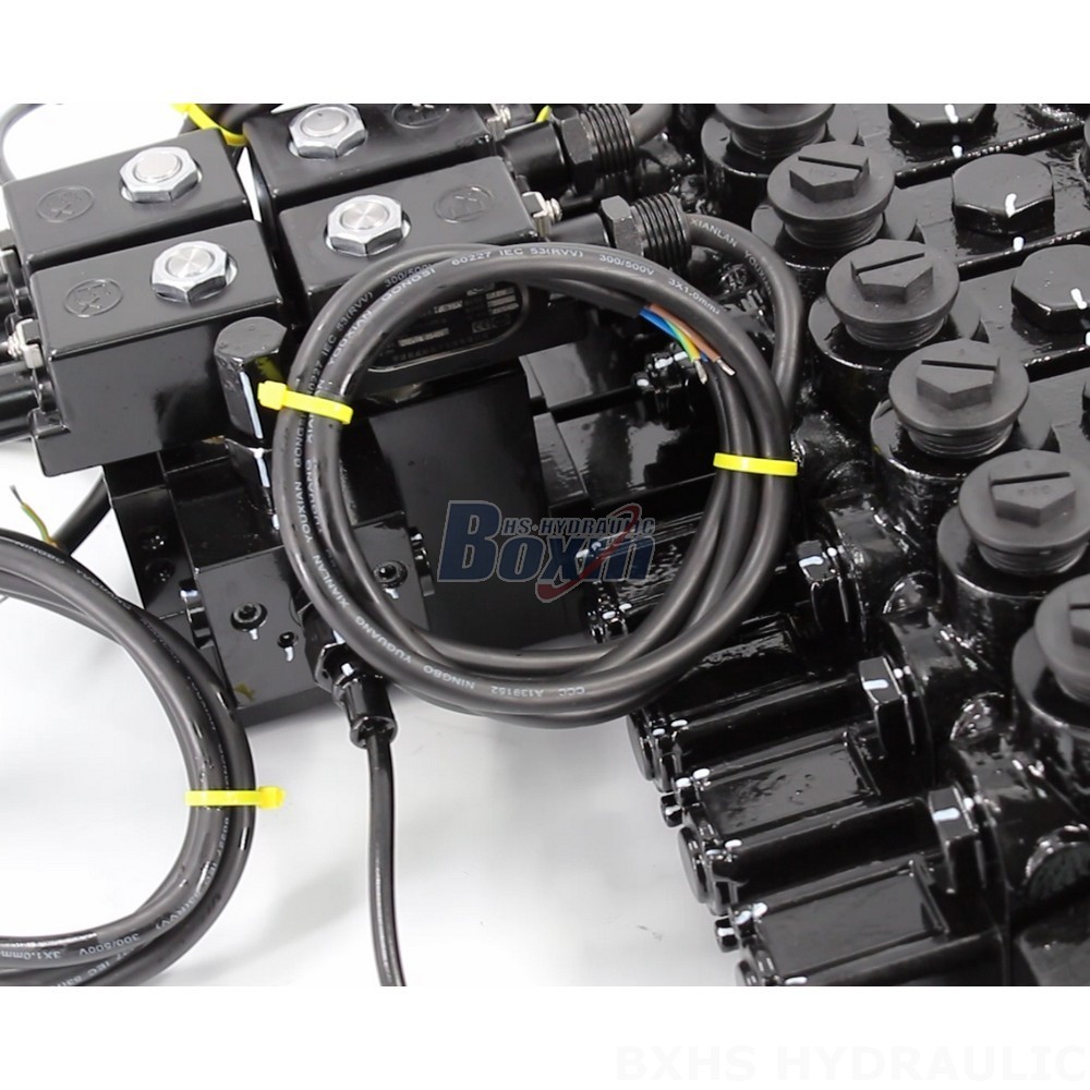 Reliable DCV150-10-NPT 10 Spool Sectional Valve for Industrial Use detail image